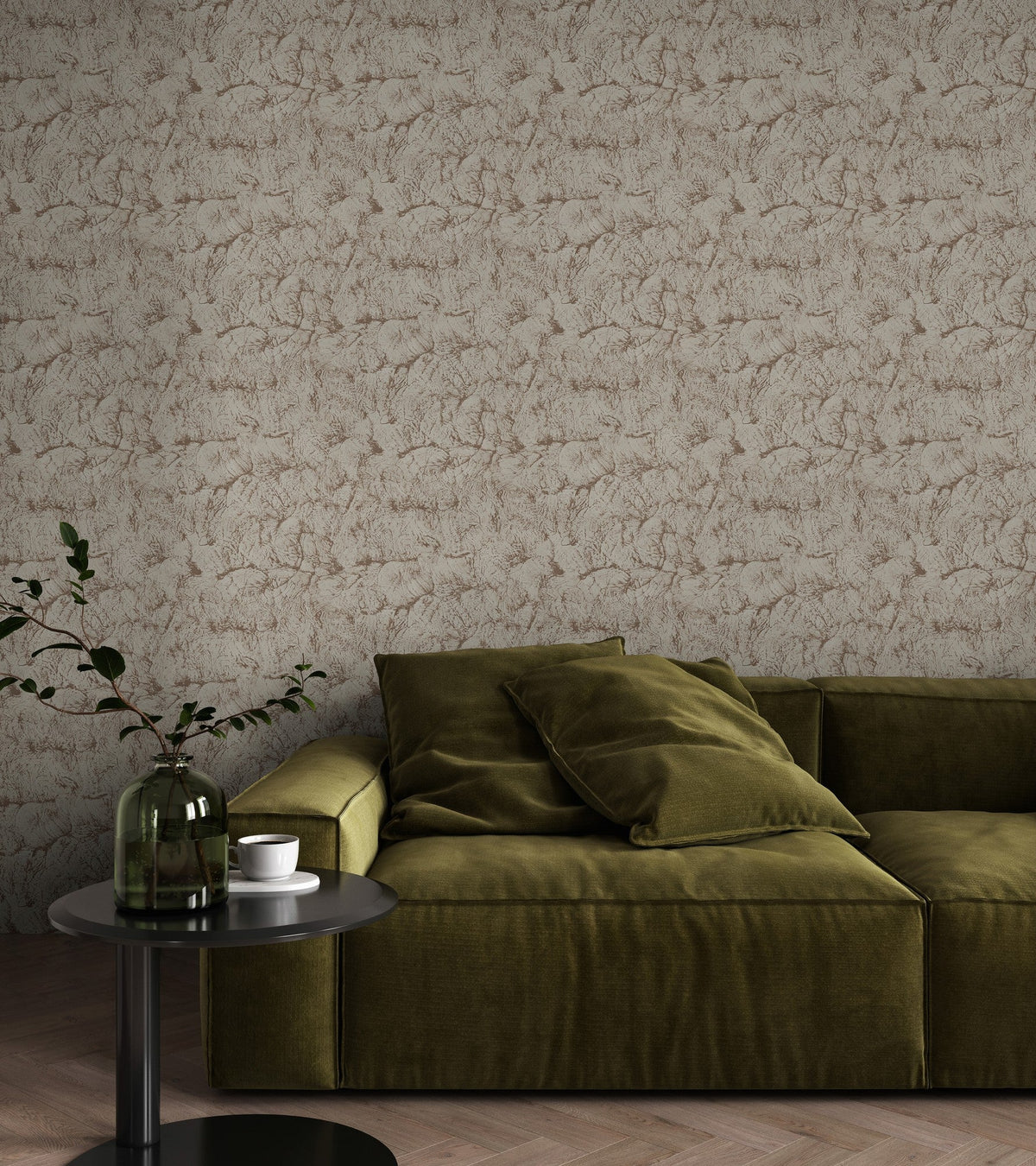 B00202 Sepia Sand Artisan by Bodo Sperlein Wallpaper by Coordonné