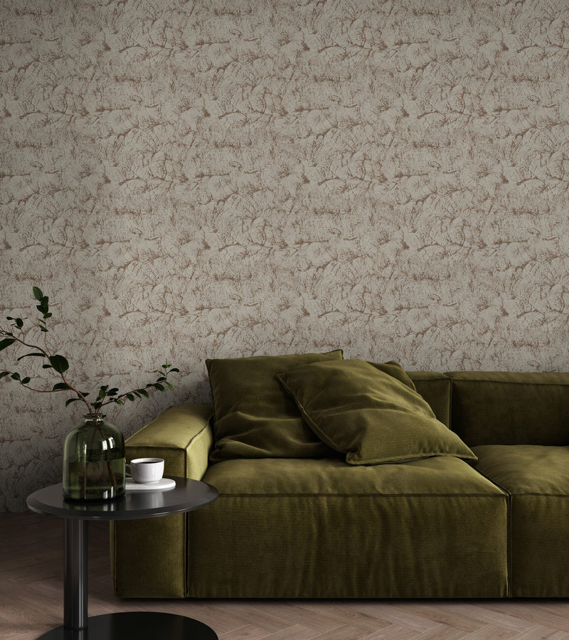 B00202 Sepia Sand Artisan by Bodo Sperlein Wallpaper by Coordonné