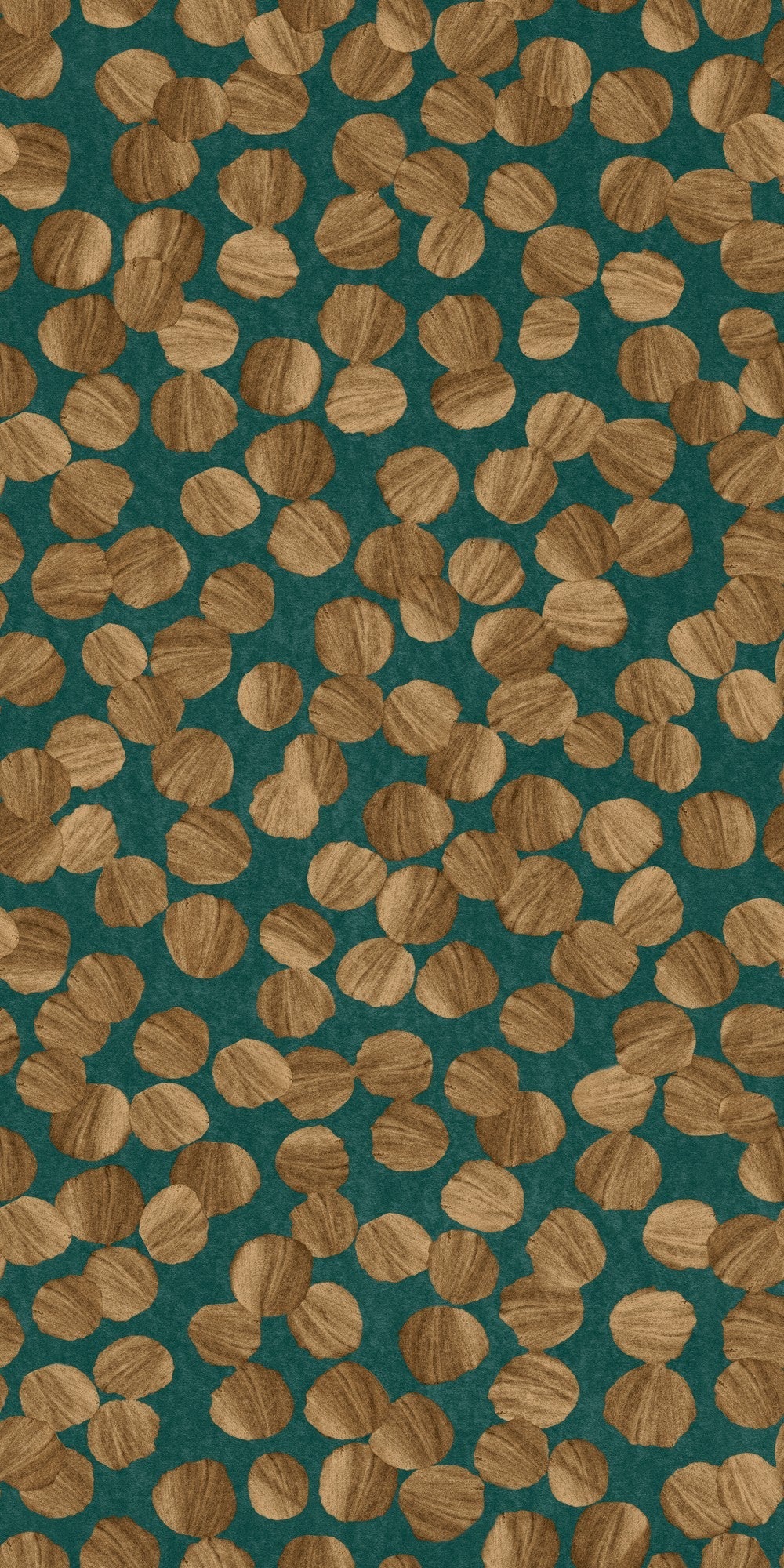 B00208 Brush Emerald Artisan by Bodo Sperlein Wallpaper by Coordonné