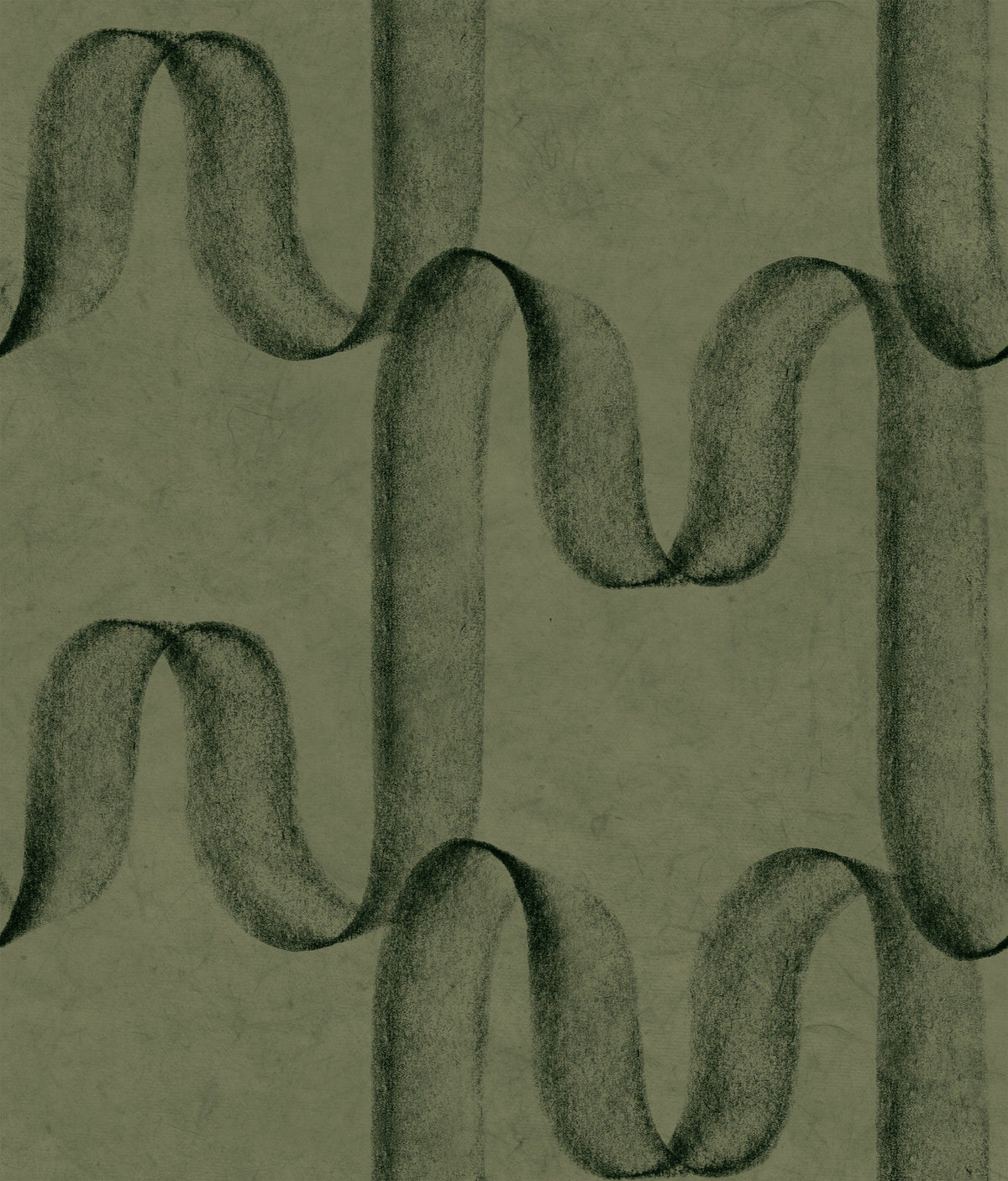 B00214 Graphite Olive Artisan by Bodo Sperlein Wallpaper by Coordonné