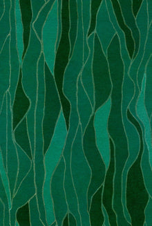 B00220 Collage Emerald Artisan by Bodo Sperlein Wallpaper by Coordonné