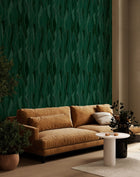 B00220 Collage Emerald Artisan by Bodo Sperlein Wallpaper by Coordonné