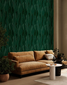 B00220 Collage Emerald Artisan by Bodo Sperlein Wallpaper by Coordonné