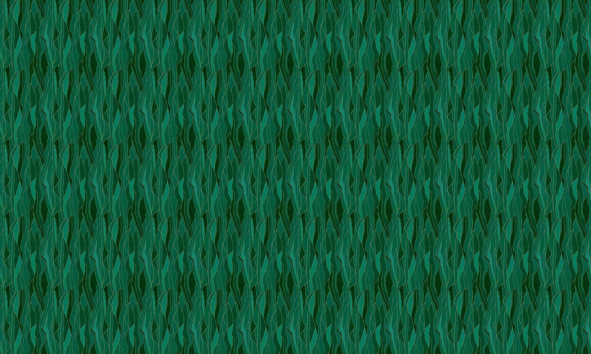 B00220 Collage Emerald Artisan by Bodo Sperlein Wallpaper by Coordonné