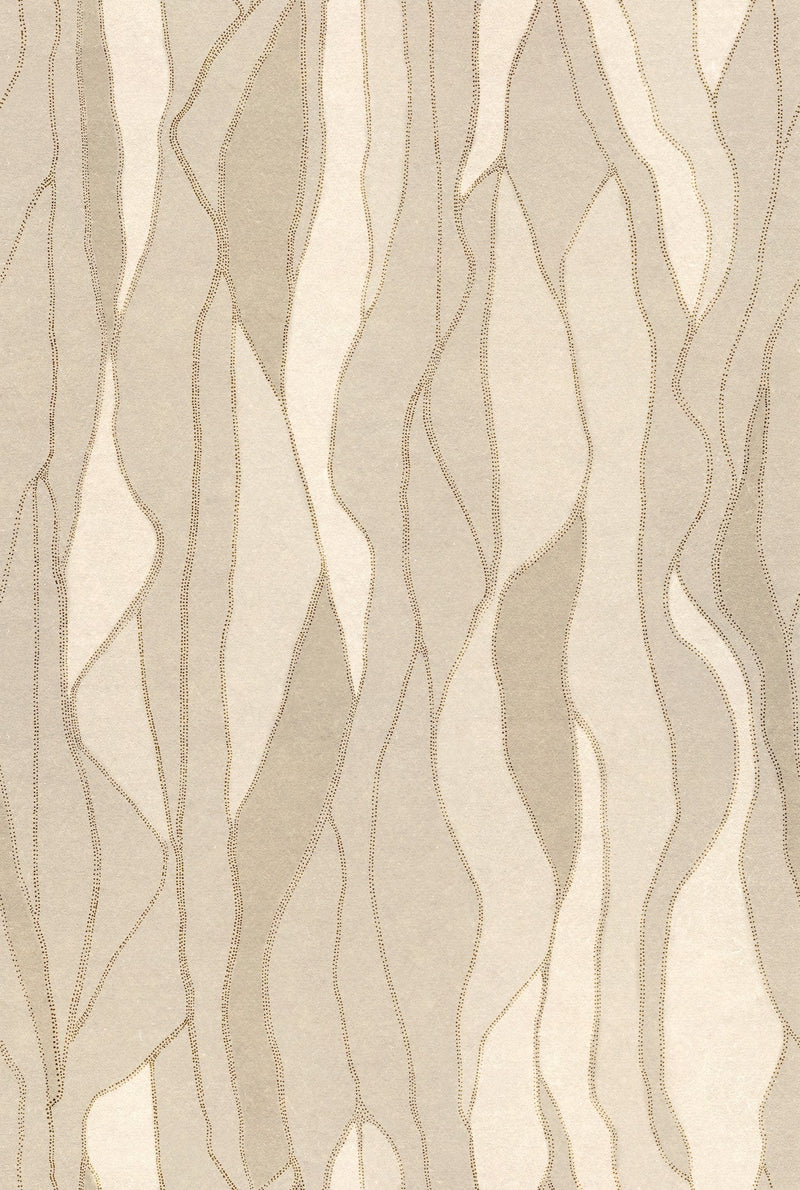 B00221 Collage Sand Artisan by Bodo Sperlein Wallpaper by Coordonné