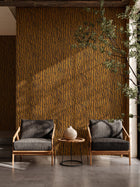 B00234 Calligraphy Amber Artisan by Bodo Sperlein Wallpaper by Coordonné