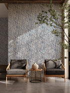 B00236 Calligraphy Klein Artisan by Bodo Sperlein Wallpaper by Coordonné