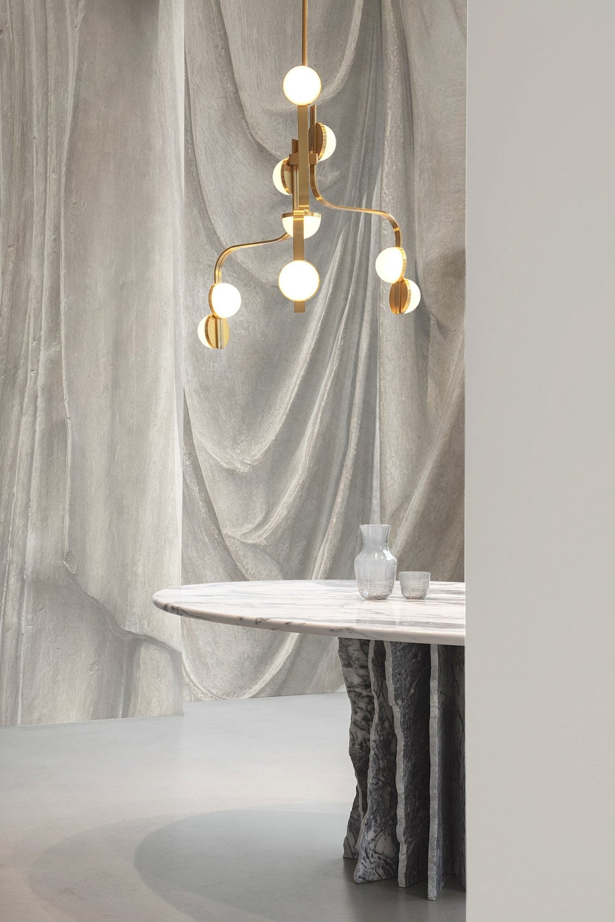 B00238 Fold Stone Artisan by Bodo Sperlein Mural by Coordonné (400x280cm)