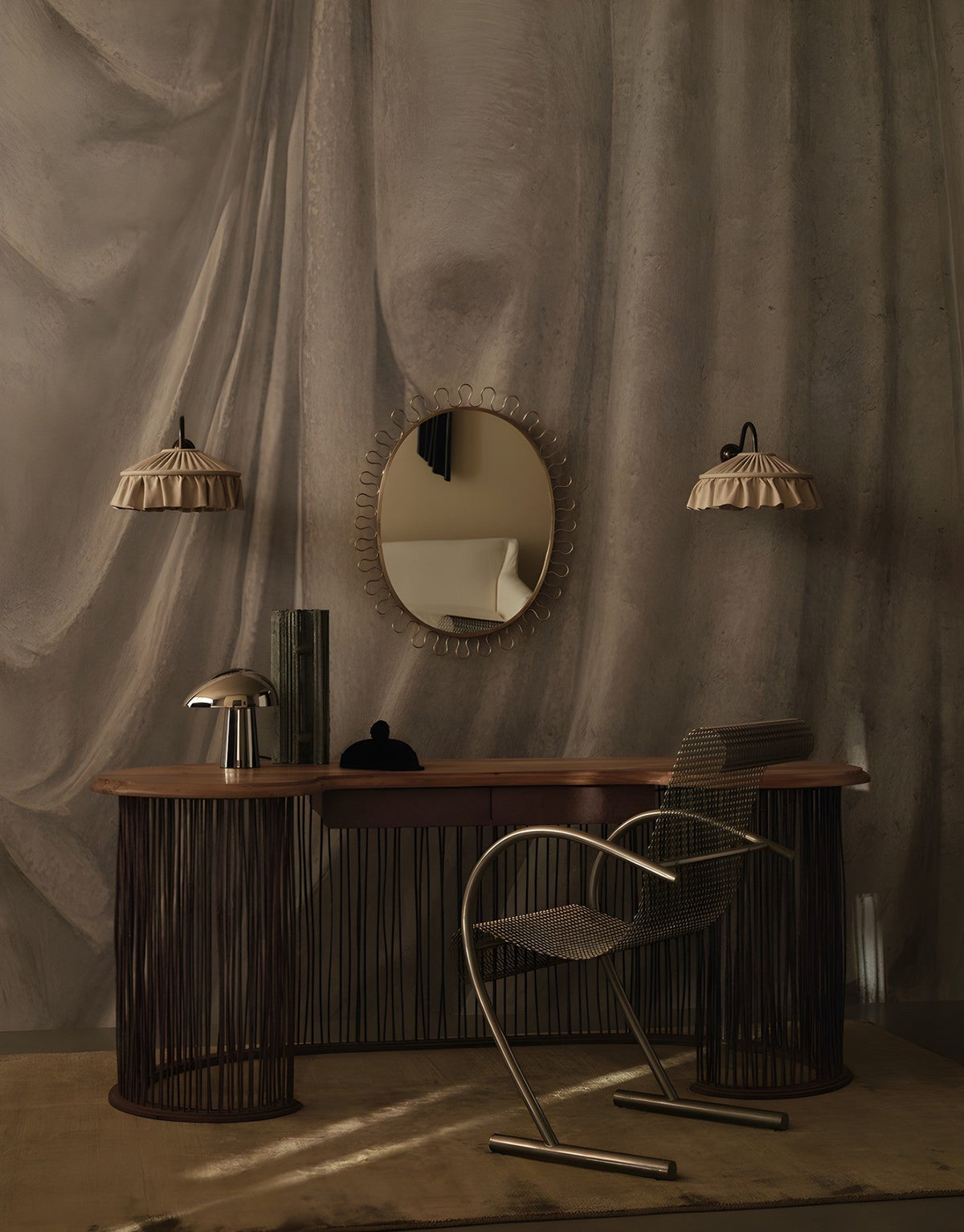 B00238 Fold Stone Artisan by Bodo Sperlein Mural by Coordonné (400x280cm)