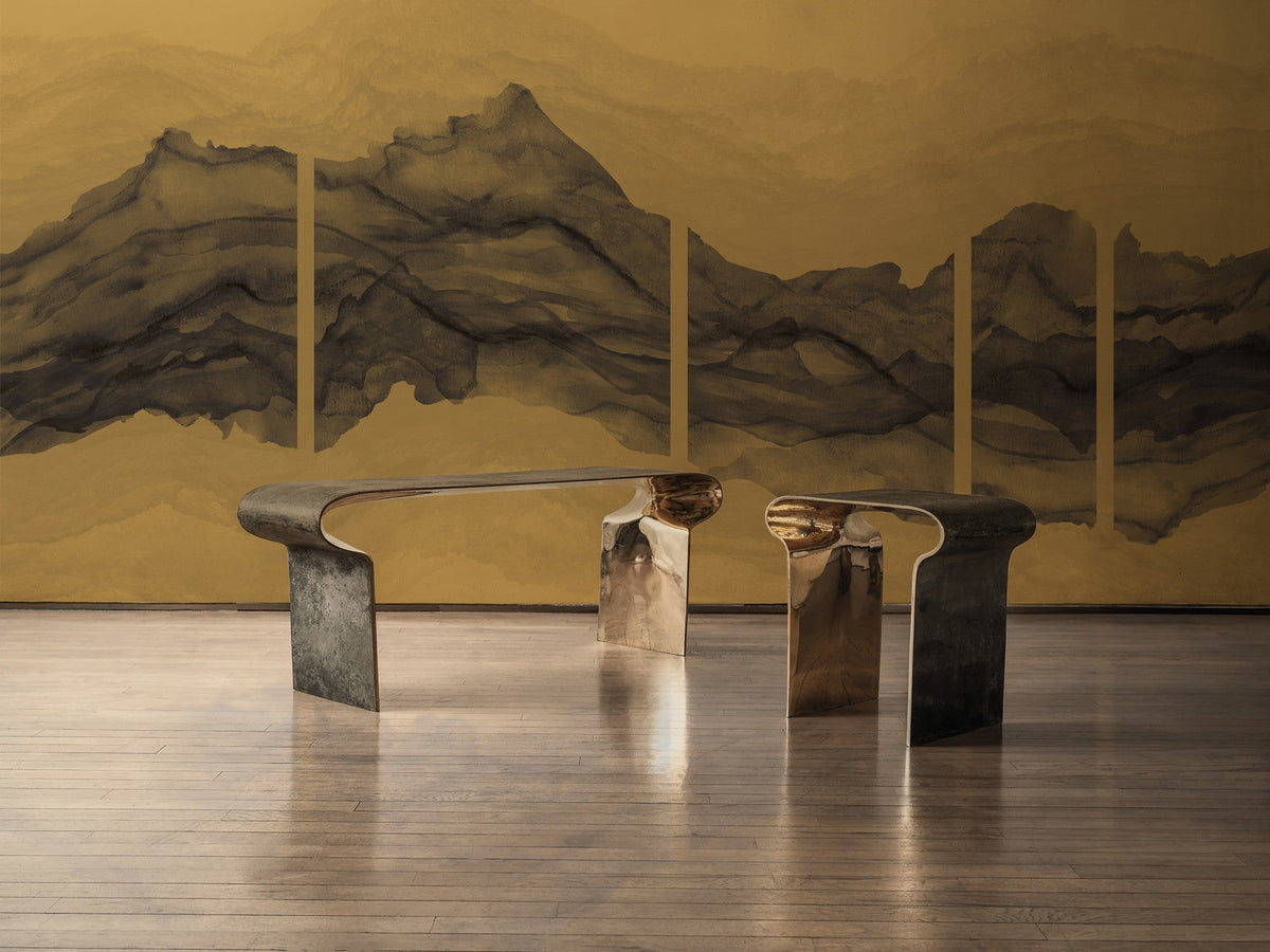 B00242 Torn Gold Artisan by Bodo Sperlein Mural by Coordonné (386x280cm)