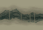 B00244 Torn Emerald Artisan by Bodo Sperlein Mural by Coordonné (386x280cm)