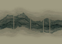 B00244 Torn Emerald Artisan by Bodo Sperlein Mural by Coordonné (386x280cm)