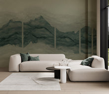 B00244 Torn Emerald Artisan by Bodo Sperlein Mural by Coordonné (386x280cm)