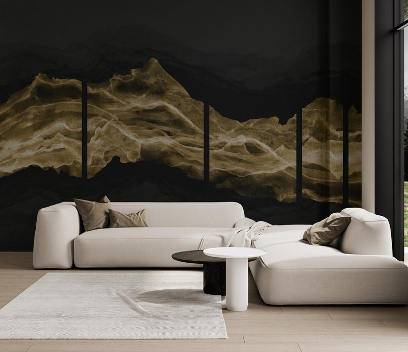 B00246 Torn Ink Artisan by Bodo Sperlein Mural by Coordonné (386x280cm)
