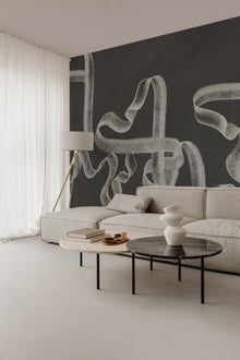 B00247 Ribbon Ink Artisan by Bodo Sperlein Mural by Coordonné (400x280cm)