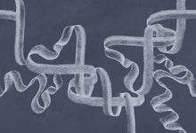B00250 Ribbon Lapislazuli Artisan by Bodo Sperlein Mural by Coordonné (400x280cm)