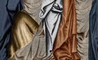 B00252 Drapery Lapislazuli Artisan by Bodo Sperlein Mural by Coordonné (386x280cm)