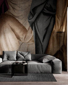 B00253 Drapery Amethyst Artisan by Bodo Sperlein Mural by Coordonné (386x280cm)