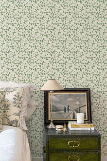 Twig Green Victorian Wallpaper by Coordonné