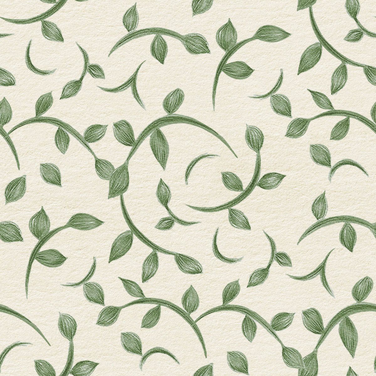 Twig Green Victorian Wallpaper by Coordonné
