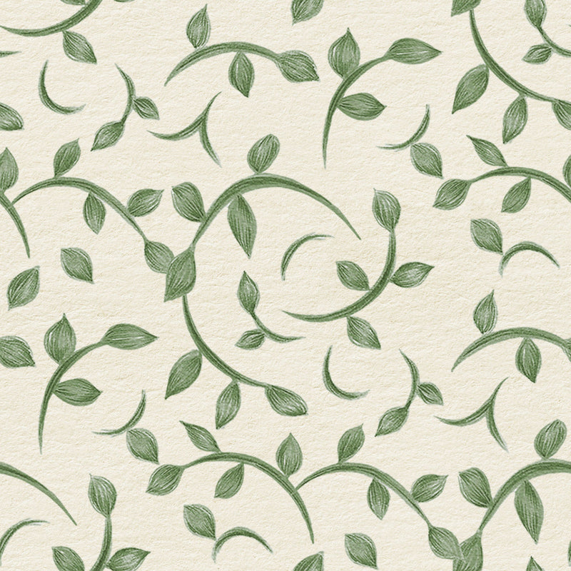 Twig Green Victorian Wallpaper by Coordonné