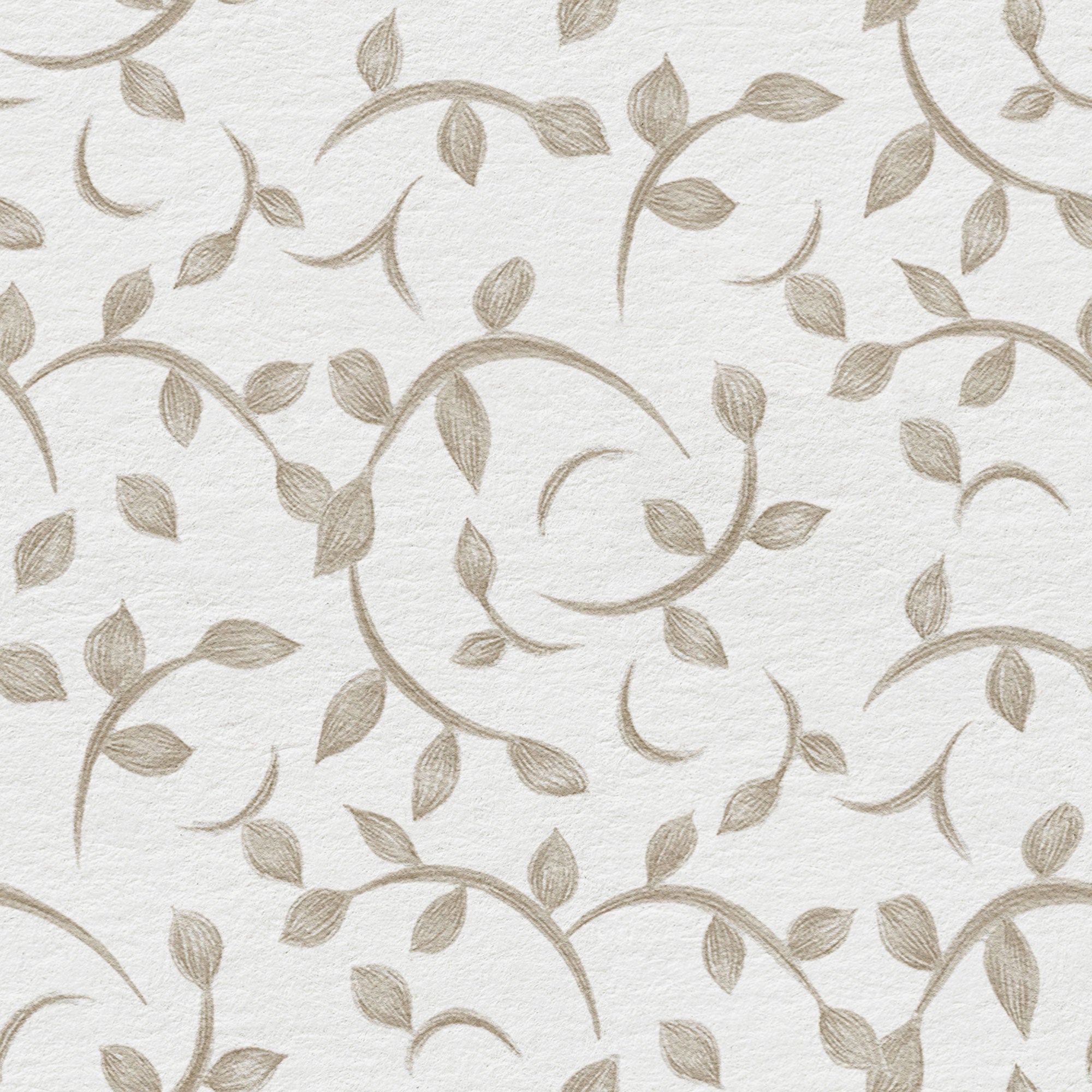 Twig Ecru Victorian Wallpaper by Coordonné