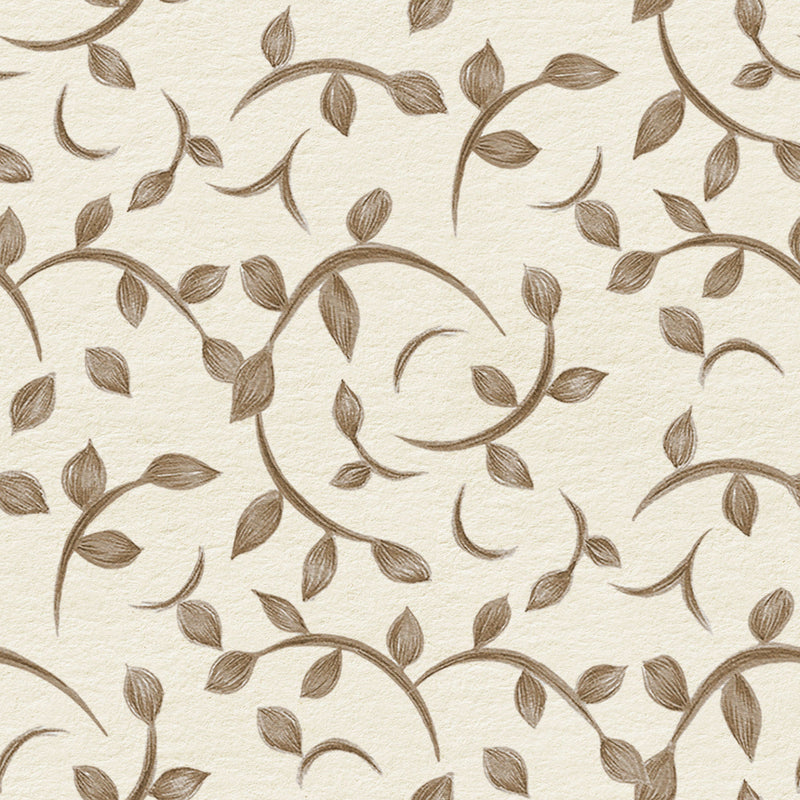 Twig Cacao Victorian Wallpaper by Coordonné