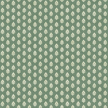 Clover Emerald Victorian Wallpaper by Coordonné