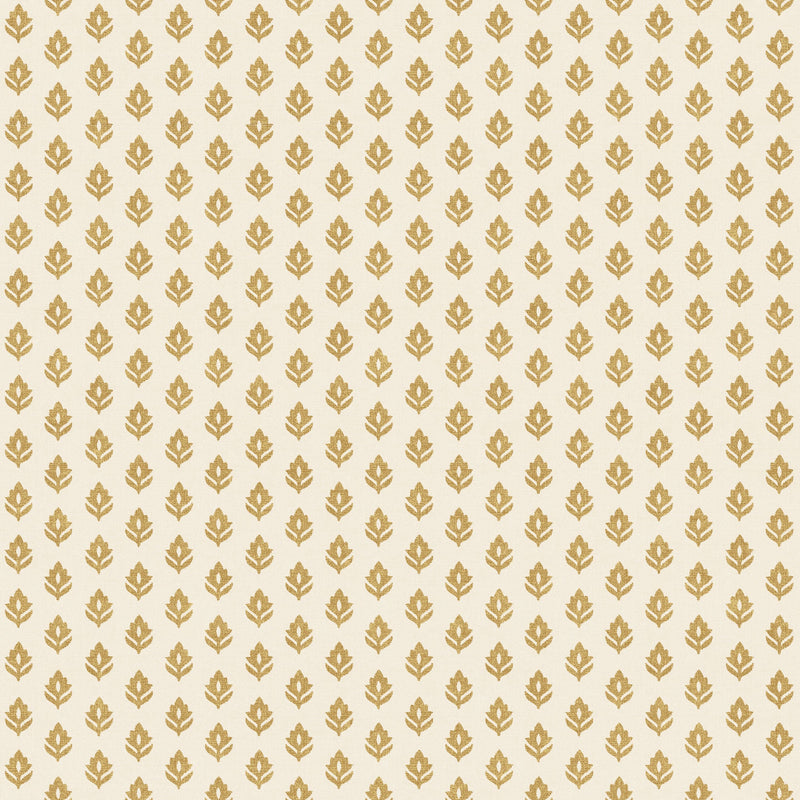 Clover Curry Victorian Wallpaper by Coordonné