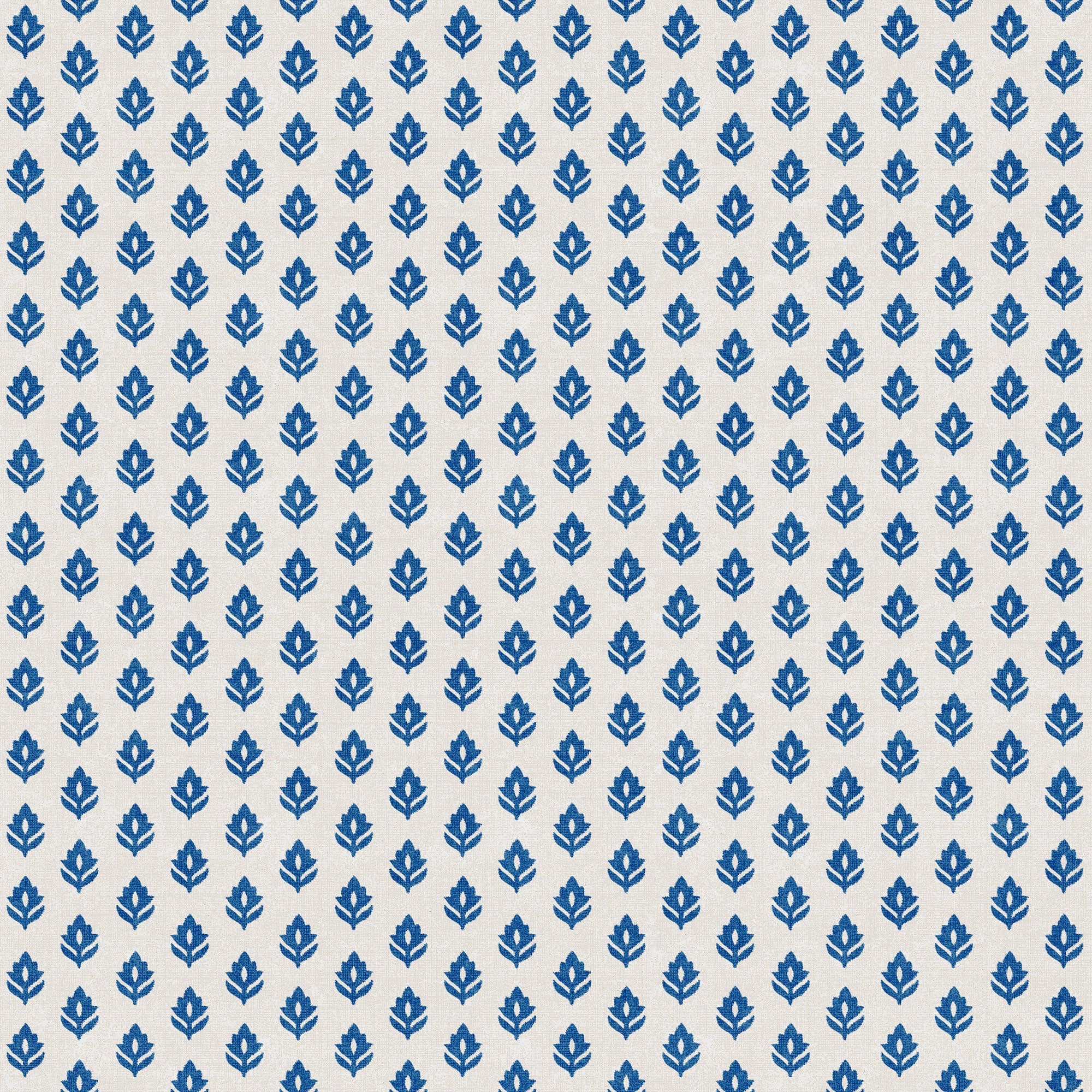 Clover Blue Victorian Wallpaper by Coordonné