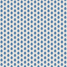 Clover Blue Victorian Wallpaper by Coordonné
