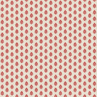 Clover Red Victorian Wallpaper by Coordonné
