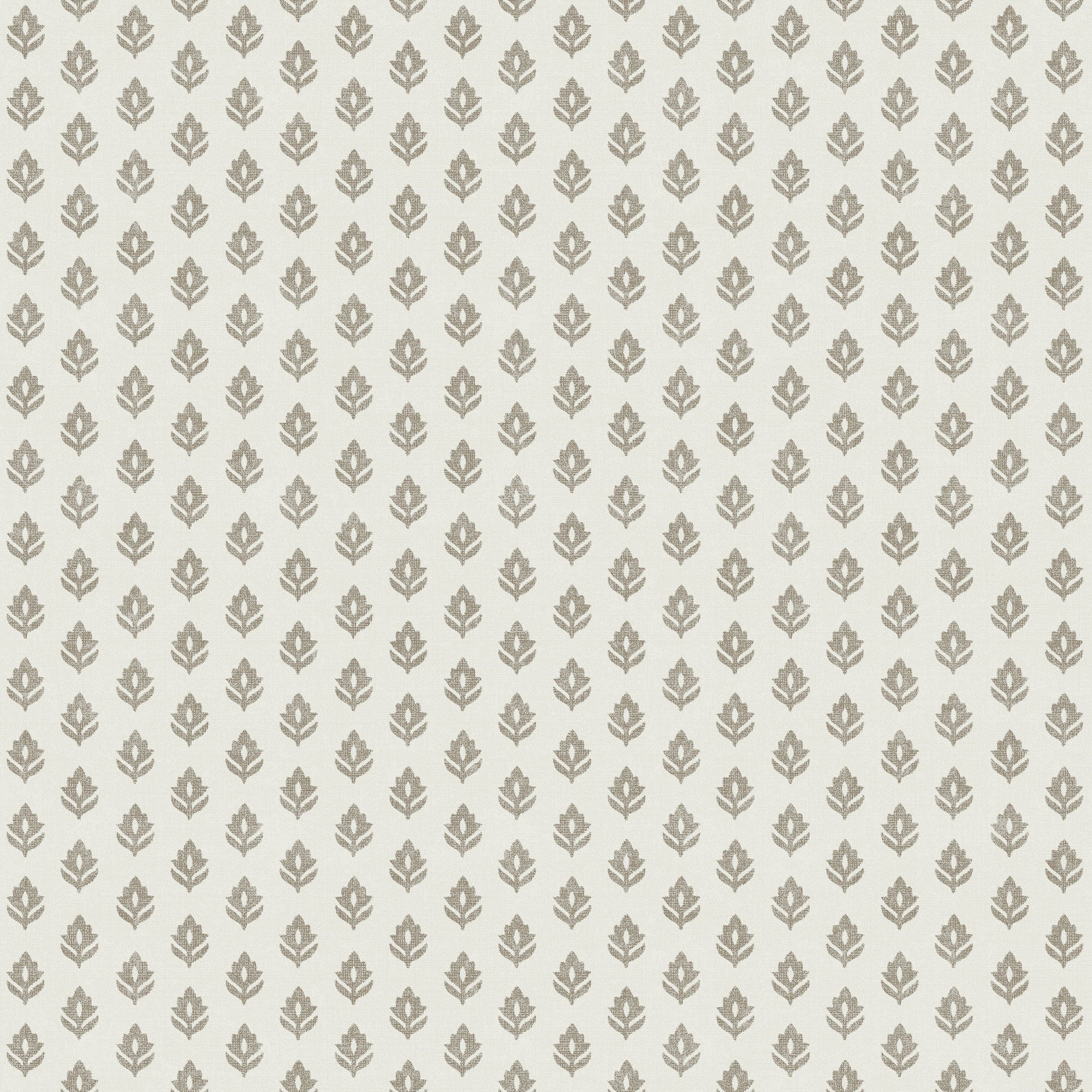 Clover Ecru Victorian Wallpaper by Coordonné