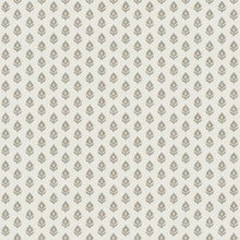 Clover Ecru Victorian Wallpaper by Coordonné