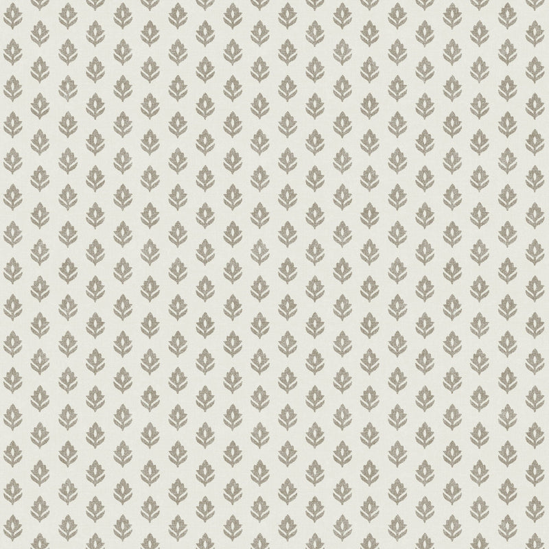 Clover Ecru Victorian Wallpaper by Coordonné