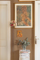 Clover Clay Victorian Wallpaper by Coordonné