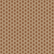 Clover Clay Victorian Wallpaper by Coordonné