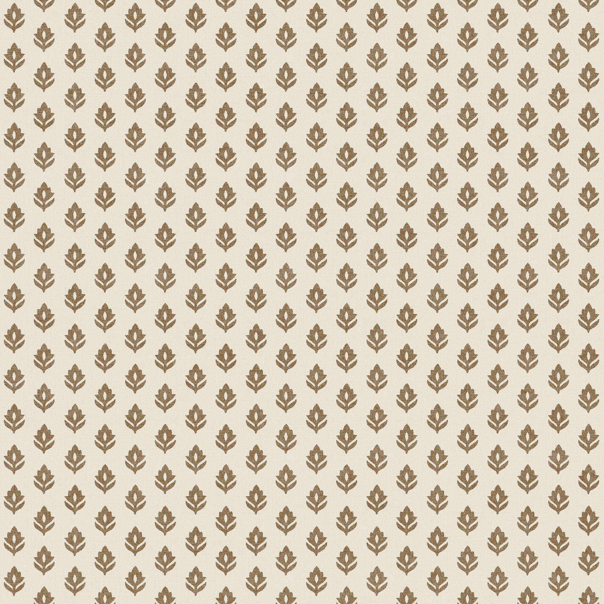 Clover Cacao Victorian Wallpaper by Coordonné