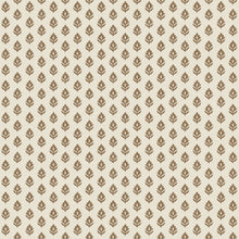Clover Cacao Victorian Wallpaper by Coordonné