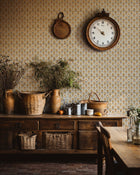 Poppy Curry Victorian Wallpaper by Coordonné