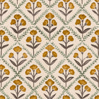 Poppy Curry Victorian Wallpaper by Coordonné