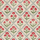 Poppy Red Victorian Wallpaper by Coordonné