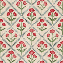 Poppy Red Victorian Wallpaper by Coordonné