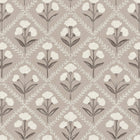 Poppy Taupe Victorian Wallpaper by Coordonné