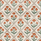 Poppy Clay Victorian Wallpaper by Coordonné