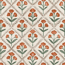 Poppy Clay Victorian Wallpaper by Coordonné