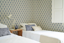 Paisley Blue Victorian Wallpaper by Coordonné