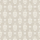 Paisley Taupe Victorian Wallpaper by Coordonné
