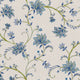 Lily Blue Victorian Wallpaper by Coordonné