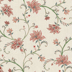Lily Red Victorian Wallpaper by Coordonné